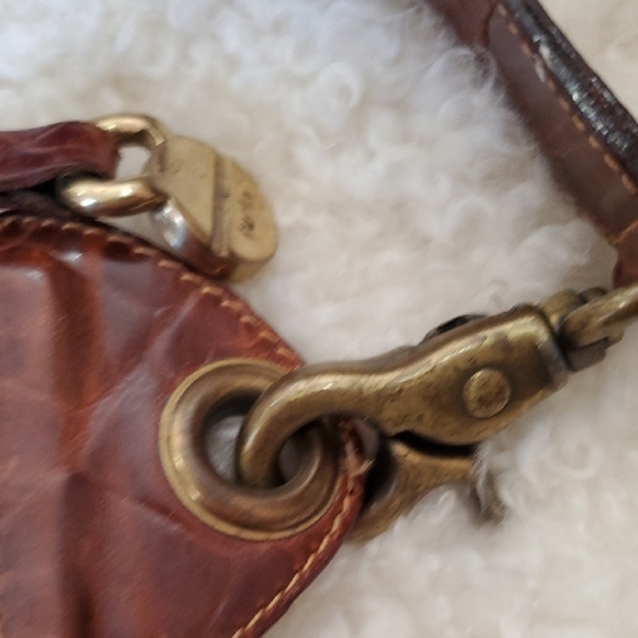 Furla Gold and Brown Crossbody Bag - Picture 3 of 12